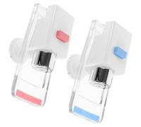 Beaupretty Water Dispenser Replacement Faucet Featuring Sl nd Modern Design with Safety Lock 2 Set for Hot and Cold Water