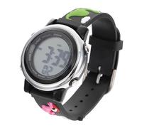 Beaupretty Waterproof Kids Digital LED Wrist Watch with Cartoon Dinosaur Pattern, Plastic and Stainless Steel Material, Teaching Tool Function, First Watch for Boys and Girls