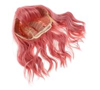 Beaupretty Wavy Bob Wig with Bangs Lightweight Synthetic Short Curly Hair for Women Breathable Cap Realistic Wave Style for Cosplay Parties and Everyday Use