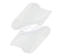 Beaupretty Wear-resistant Non-slip Rainy Day Overshoes Thickened PVC Shoe Covers with Elastic Opening Anti-skid Protection for Outdoor Walking Travel Snow Overshoes for Men and Women White Xl