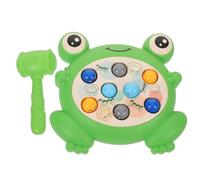 Beaupretty Whack A Frog Game Educational Whacking for Motor Skill Development Interactive Parent Tabletop Activity for Home and Travel Random Color