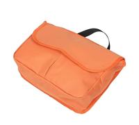Beaupretty Wheelchair Storage Bag Orange Hanging Organizer Pouch with Multiple Compartments for Seniors and Adults High Visibility Travel Accessory for Wheelchairs and Walkers