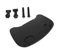 Beaupretty Wheelchair Tray Table Board Lightweight Plastic Dining Table Accessory for Adults Extended for Eating Studying and Working Standard Wheelchairs Random Color