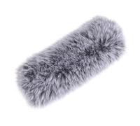 Beaupretty Wind Furry Microphone with Compatibility Cover Windscreen Mic Plush Wide Muff and Easy Installation Windshield for Windproof Protection Outdoor Recording and Presentations