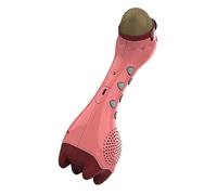 Beaupretty Wireless Wireless Frequency Microphone Toy for Boys and Girls, Rechargeable Plastic Singing Microphone, Pink Cartoon Karaoke Speaker for Toddlers and Children’s Interactive Music Play