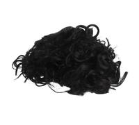 Beaupretty Women Short Curly Wig African Afro Style Synthetic Curly Wig for Cosplay Festivals and Costume Parties