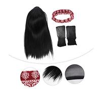 Beaupretty Women's Headband Wig Set Party Wig Long Straight Hair Comfortable and Stylish