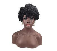 Beaupretty Women's Short Curly Wig Headband Stylish Net Cover Looking Hair Accessory for Daily Party Dress-up
