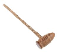 Beaupretty Wood Massage Hammer Handheld Deep Tissue Manual Massage Tool for Back Neck Arms Thighs Portable Wooden Body Massager for Muscle Relaxation