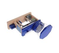 Beaupretty Wooden Airplane Station Playset Educational with Safe Materials Creative Airport Track Accessory for Role Play Developing Motor Skills and Logical Thinking at Home and Kindergarten