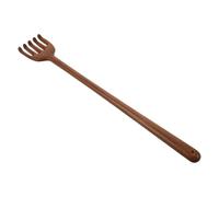 Beaupretty Wooden Back Scratcher with Long Handle, Manual Itch Scratch Tool for Adults, Handheld Massage Stick for Home and Outdoor Use, Convenient Back Massager for Men and Women