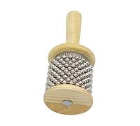 Beaupretty Wooden Cabasa Hand Shaker for Percussion Instrument for Preschool Teaching Creates Rhythmic Sounds Lightweight and Easy to Grip