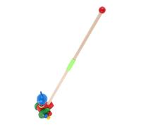 Beaupretty Wooden Cartoon Animal Push Walker for Multi Functional Walker with Smooth Finish for Safe Play and Physical Development for Boys