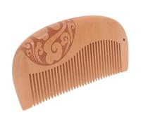 Beaupretty Wooden Comb Fine Tooth for Women Men Detangling Styling Parting Comb for Long Short Hair for Beard