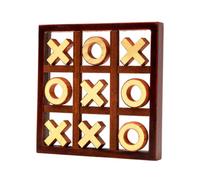 Beaupretty Wooden Educational Chess Board Game for Interaction Lightweight Interactive Enhancing Logical Thinking and Fine Motor Skills Portable Family Plaything for Boys