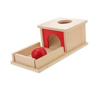 Beaupretty Wooden Educational Parent Box for Smooth Eco Friendly Material Interactive Drop and Sort Game Enhances Social Skills and Creativity Montessori Learning