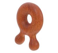 Beaupretty Wooden Foot Massager Comb with Long Handle, Natural Wood Scraping Massage Tool for Meridian Dredging, Portable Foot Massage Equipment for Home and Travel Use