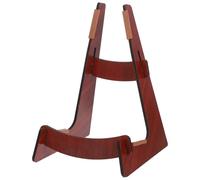 Beaupretty Wooden Guitar Stand Floor Bracket Folding Portable Ukulele Display Rack Home Storage Support for Acoustic Electric and Classical Guitars