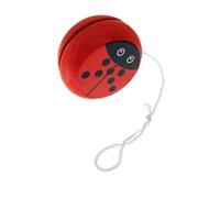Beaupretty Wooden Ladybird Yo Yo for Sturdy Cartoon Insect Plaything Smooth Hand Eye Coordination Enhancer Impact Resistant Early Education Ball Design