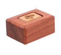 Beaupretty Wooden Mahjong Wind Indicator for Dealer Solid Wood Accessory Enhancing Game Competitiveness and Cultural Charm Elegant Traditional Design Suitable for Professional and Casual