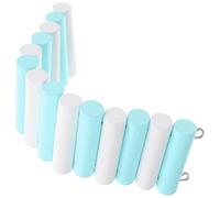 Beaupretty Wooden Small Pet Ladder 6cm Wide X 20cm Long Blue White Hamster Climbing Ladder for Chinchilla Rat Cage Landscaping and Training
