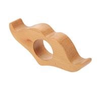 Beaupretty Wooden Thumb Page Holder Multi-Function Book Page Spreader 8.5x3.5x1.5cm Beech Wood Reading Aid Suitable for Office and Home Use