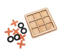 Beaupretty Wooden Toe Board Game for Natural Wood Educational Blocks Family Strategy Game Promotes Interaction and Strategic Thinking for Kindergarten and Elementary Schools