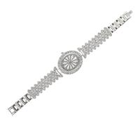 Beaupretty Wrist Watch Featuring Precise Time Display Women Elegant Silver with Metal Quartz Movement and Lightweight Comfortable Design Suitable for Clothing and Leisure Occasions
