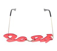 Beaupretty Year Rimless Sunglasses Party Props Fun Frameless Eyewear for Festivals and Celebrations Lightweight and Stylish Sunglasses for Adults and Friends