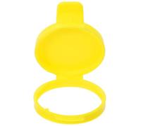 Beaupretty Yellow Plastic Washer Fluid Cap for Windshield Wiper Washer Fluid Reservoir, Compact and Reliable Replacement Lid for Most Cars the Go