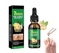 Beaurus 7 Day Nail Treatment, Ginger Nail Treatment Oil, 7-Day Na-Il Fungus Trea Tment, Ginger Na-Il Growth Serum, Gin Ger & Herbal Blend for Stronger Na Ils, All Natural Formula (#c)