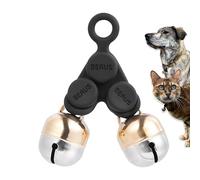 Beau's Bells V2 | Cat & Dog Collar Bells with New Quick Loop Easy Release Clip | Handmade Copper | Track Your Pet | Protect Wildlife