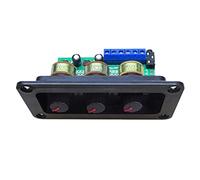 Beausoleil Digital Power Amplifier Board Stereo Amp NS4110B Sound Amplifier 2X20W HIFI Amplificador Treble Bass Tone, with Panel
