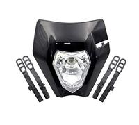 Beausoleil Motorcycle head light lamp Off Road Headlight Mask for 125 150 250 300 350 450 500 EXC XCW EXC-F 2017 2018 Black