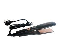 Beautaholics GlamShine Wide Plate Variable Heat Hair Straighteners - Matte Black