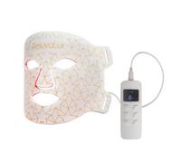 Beautaholics Rejuvalux White Silicone 7-Colour Led & Near-Infrared Light Therapy Face Mask