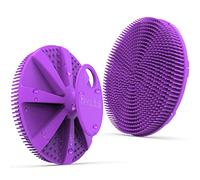 BEAUTAIL Silicone Body Scrubber, Gentle Exfoliating Shower Brush for Body