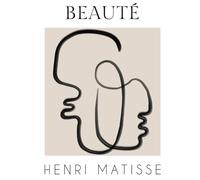 BEAUTÉ: a stackable decorative table book inspired by Henri Matisse (Henri Matisse: a collection of stackable table books for interior design)