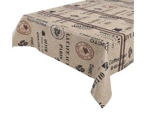BEAUTEX Brasil Oilcloth Tablecloth Smooth Wipe Clean Garden Tablecloth Round Oval Square Choice of Sizes (Round 140 cm)