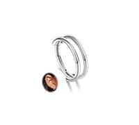 Beautidots G23 Titanium 1PC Conch Piercing Jewelry Cartilage Earrings 16G CZ Double/Triple Hoop Tragus Daith Helix Earrings for Women Clicker Septum Rings 8mm 10mm 12mm, 16G-8MM, Titanium, No Gemstone