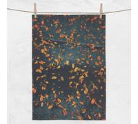 Beauties On The Street Cotton Tea Towel - White