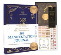 Beautiful 3 6 9 Manifestation Journal: Project 369 Law of Attraction Book with Inspirational Guidance for Transformative Goal Setting - Luxurious Undated Goals Journal - The Perfect Elegant Gift