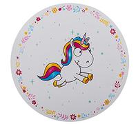 Beautiful 4-piece place mat set, place mat "unicorn round".