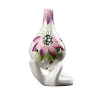 Beautiful 6-hole Alto C-tone Ceramic Ocarina Long Mouth Hand-painted Professional Playing Ocarina ocarina instrument (8)