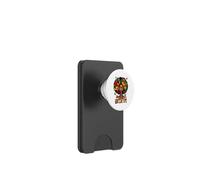 Beautiful Afro Woman Black Queen Praying Butterfly African PopSockets PopWallet for MagSafe