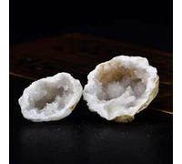 Beautiful Agate geode Cluster Crystal Quartz Crystal Collection (Size : 100-120g)