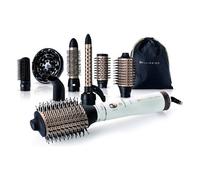 Beautiful Air Wonder 8 In 1 Hot Air Brush Gold, White 1000 W 1.8 M