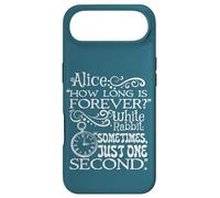 Beautiful Alice in Wonderland 'How long is forever' quote Case for iPhone Air