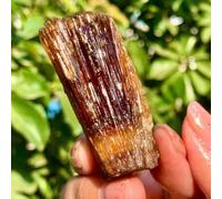 Beautiful Amber Calcite Crystal Cluster geode Home Decoration (Size : 290-300g)