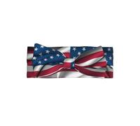 Beautiful American flag Print Baby Bow Headband – Gift for Newborns, Perfect for Infant, Girls – Sweet Princess Hair Accessories